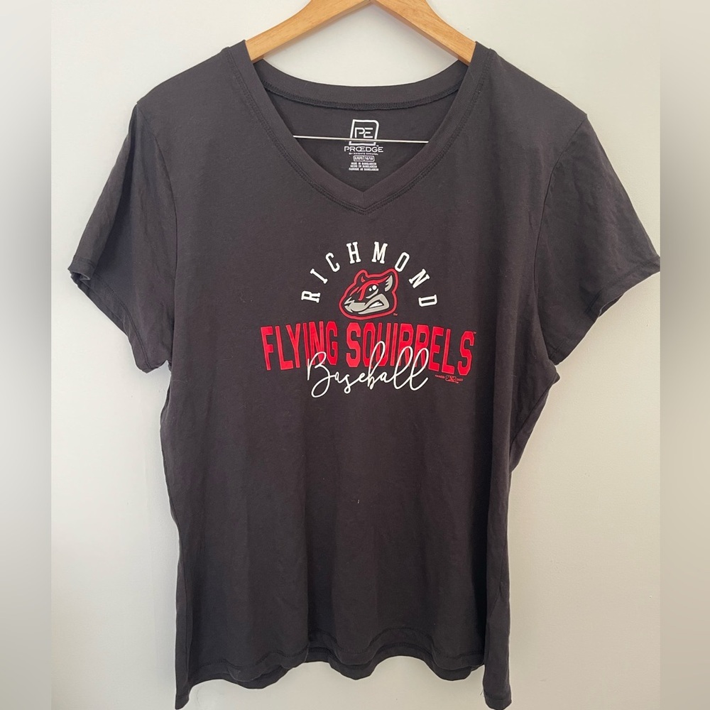 Womens Richmond Flying Squirrels MiLB MINOR LEAGUE BASEBALL TEE T SHIRT XL